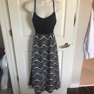 J. Crew Factory maxi dress printed skirt, Size 4P